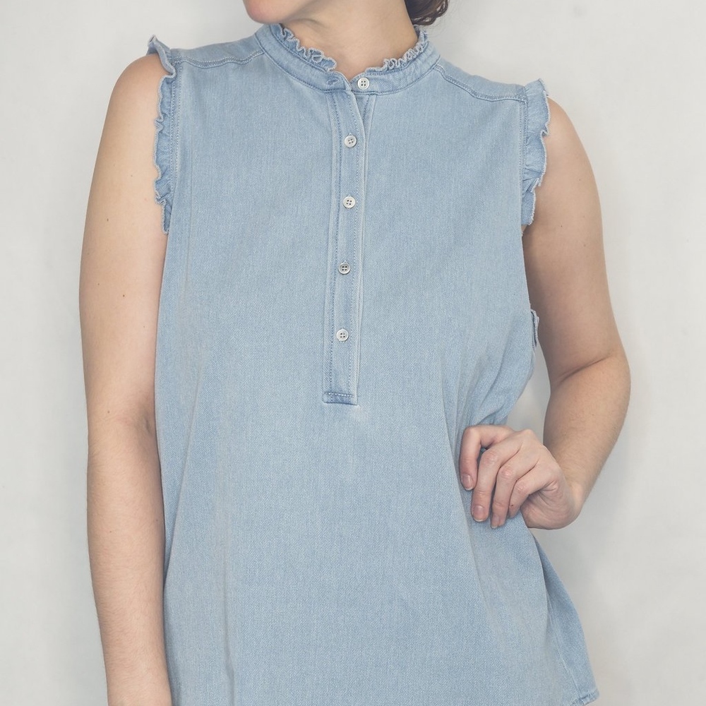 Serra Ruffle Top Lysse